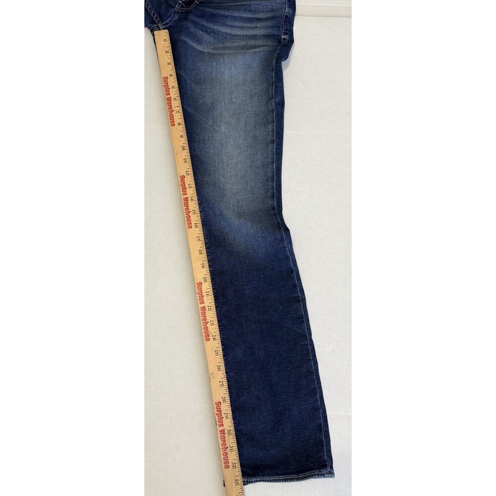 BKE Jeans Mens 29x33 Blue Jake Straight Leg Denim Regular Fit Stretch Med. Wash - Picture 12 of 15